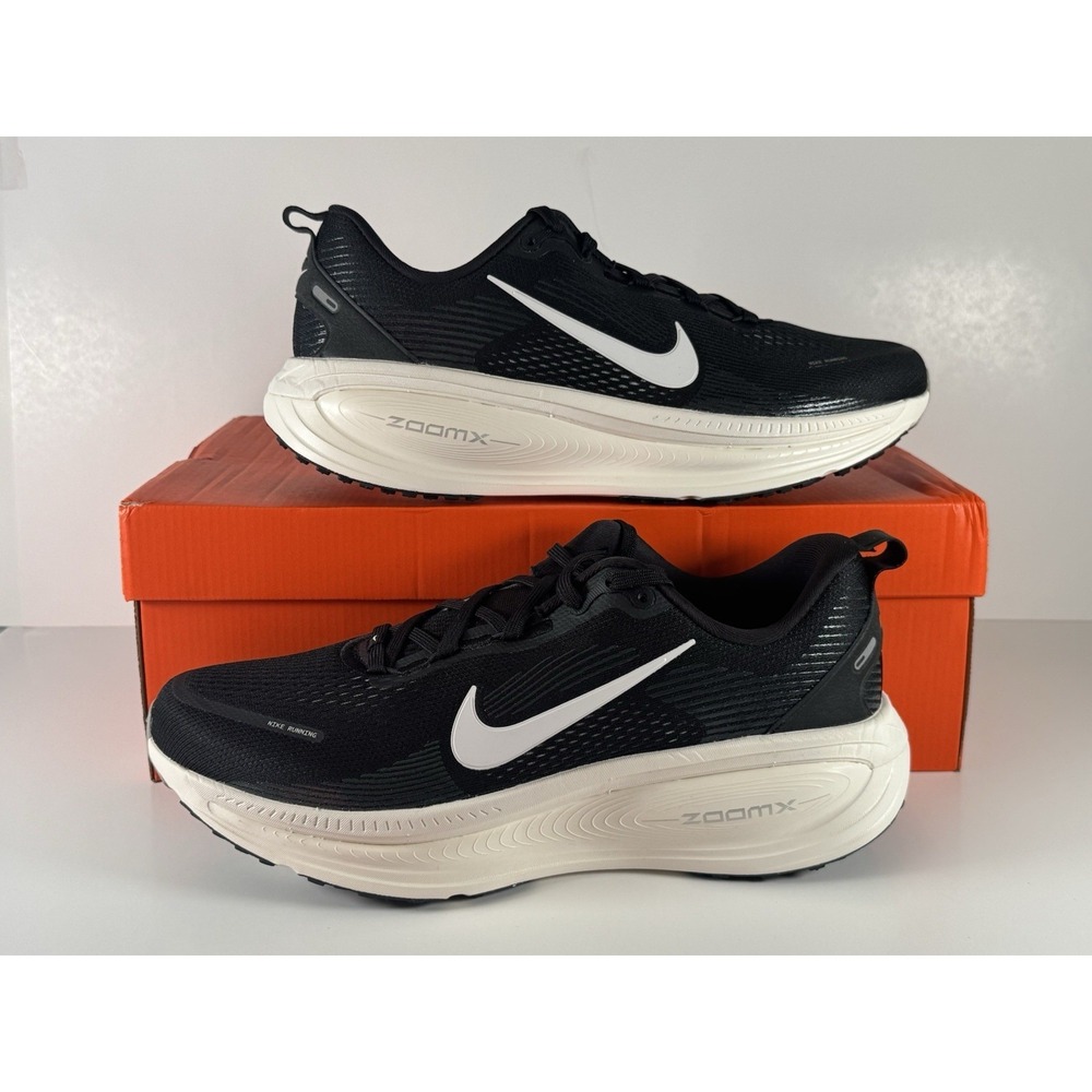 Nike Vomero 18 Running Shoes Men's Size 12 Black/Summit White HM6803-007